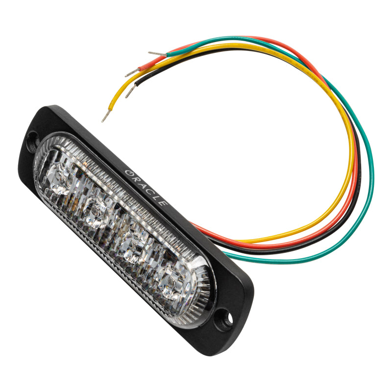 Oracle 4 LED Slim Strobe - White SEE WARRANTY - 3510-001