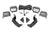 LED Light Kit | Cage Mount | 2" Chrome Pair | Wide Angle | CFMOTO UFORCE 1000 