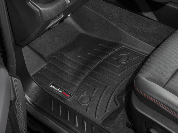 Weathertech - FloorLiner™ DigitalFit® Black Front & Rear Set 23-26 Chevrolet Colorado / 23-26 GMC Canyon - 441818-1-2IM