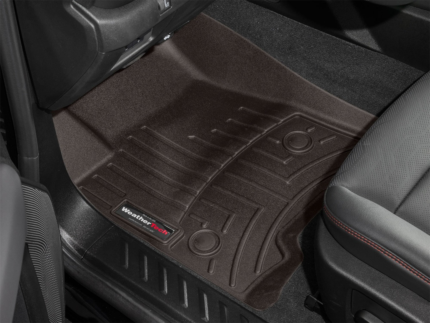Weathertech - FloorLiner™ DigitalFit® Cocoa Front & Rear Set - 471818-1-2