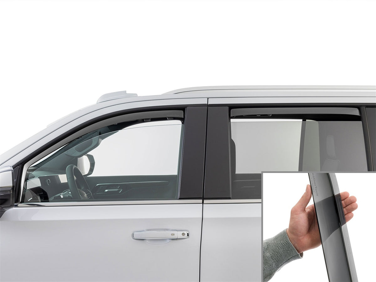 Weathertech - Side Window Deflector - Front And Rear Dark Tint - 841010IM