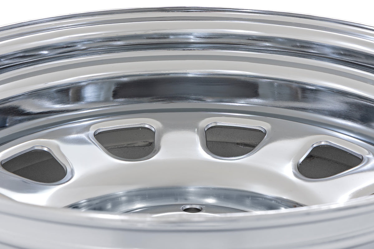 Rough Country - Steel Wheel/Chrome/16x8/6x5.5/4.25 Bore/-12 - RC51-6883C by Rough Country - close-up