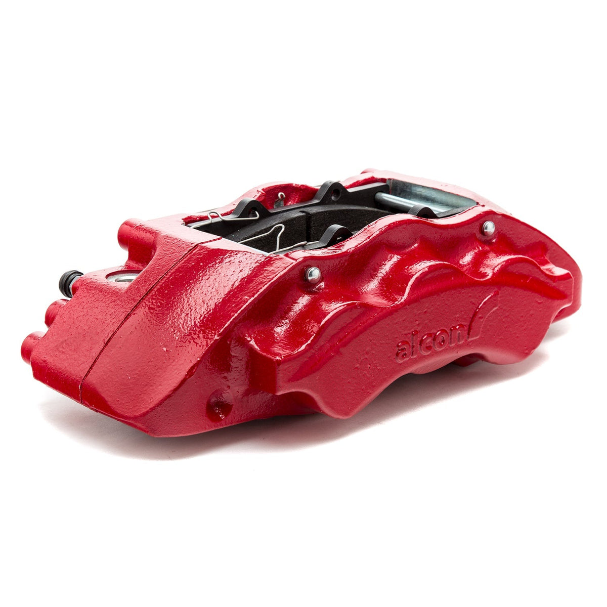 Alcon 2021+ RAM TRX 376x42mm 1-Piece Rotors 6-Piston Calipers Front Brake Upgrade Kit - Red - BKF1559AX95