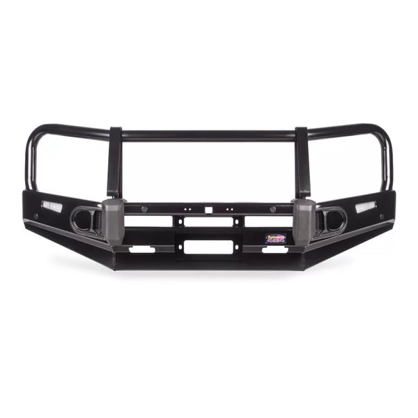 Dobinsons - Bull Bar Classic Black for Toyota Land Cruiser 76, 78, 79 Series 2007-2016 Narrow Chassis - BU59-5506