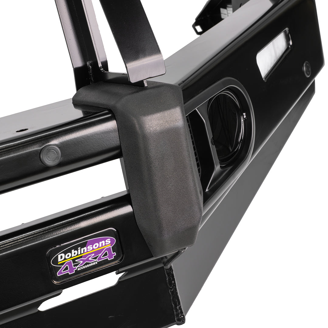 DOBINSONS BULL BAR BLACK DELUXE PRADO 150 3RD GEN 2018+ - BU59-5549