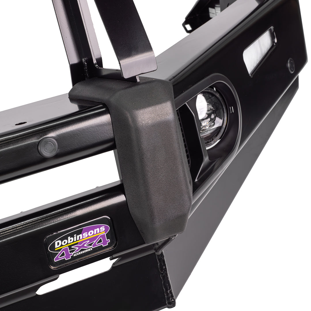 BLACK DELUXE GEN 2 BULL BAR LAND CRUISER 200 SERIES 2008 -2021 - BU59-5545