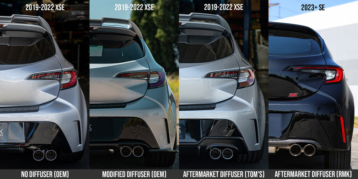 Sports Touring Exhaust QUIET-Spec [Quad-Exit] - Toyota Corolla Hatchback (2023+)