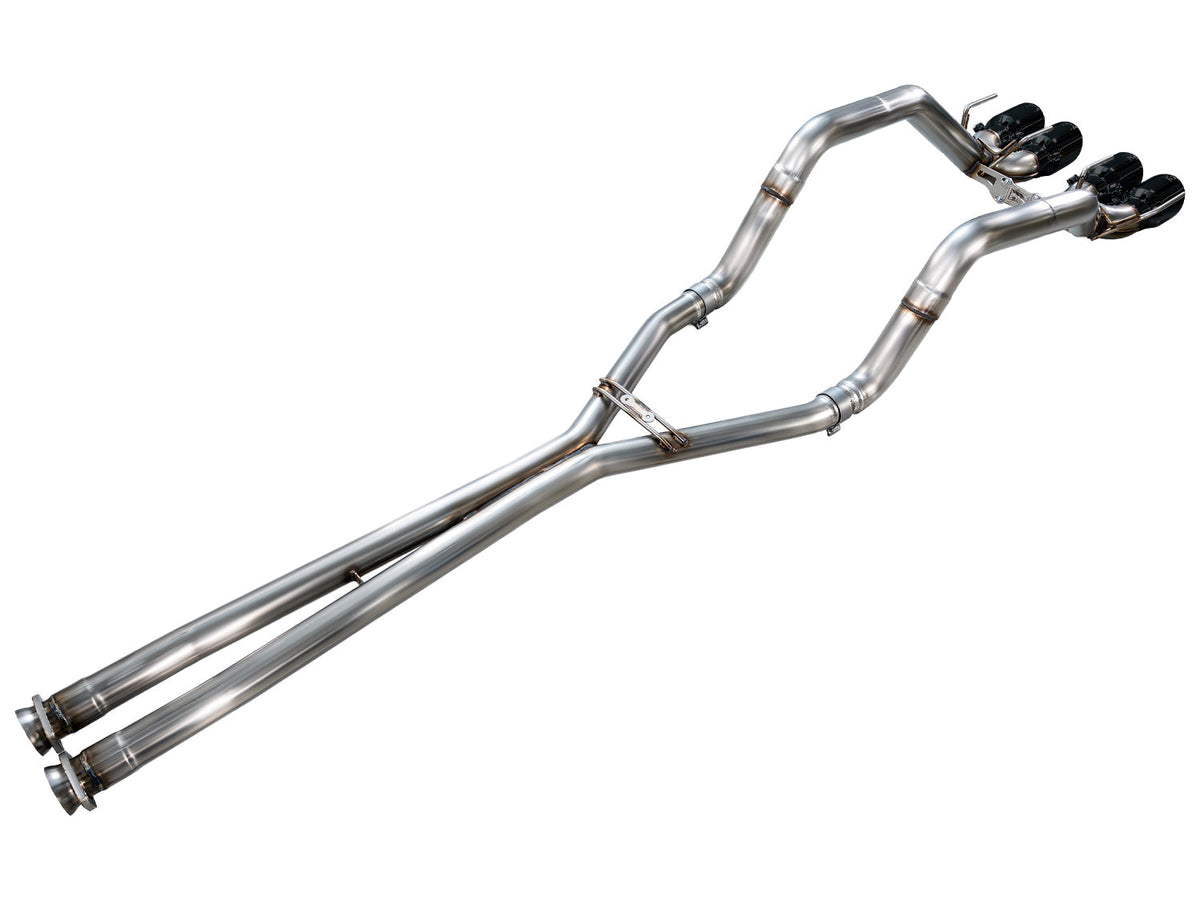 AWE Tuning 05-07 C6 Chevrolet Corvette 6.0L Track Edition Axleback Exhaust w/ Chrome Silver Tips - 3020-42660 for 2005-2008 C