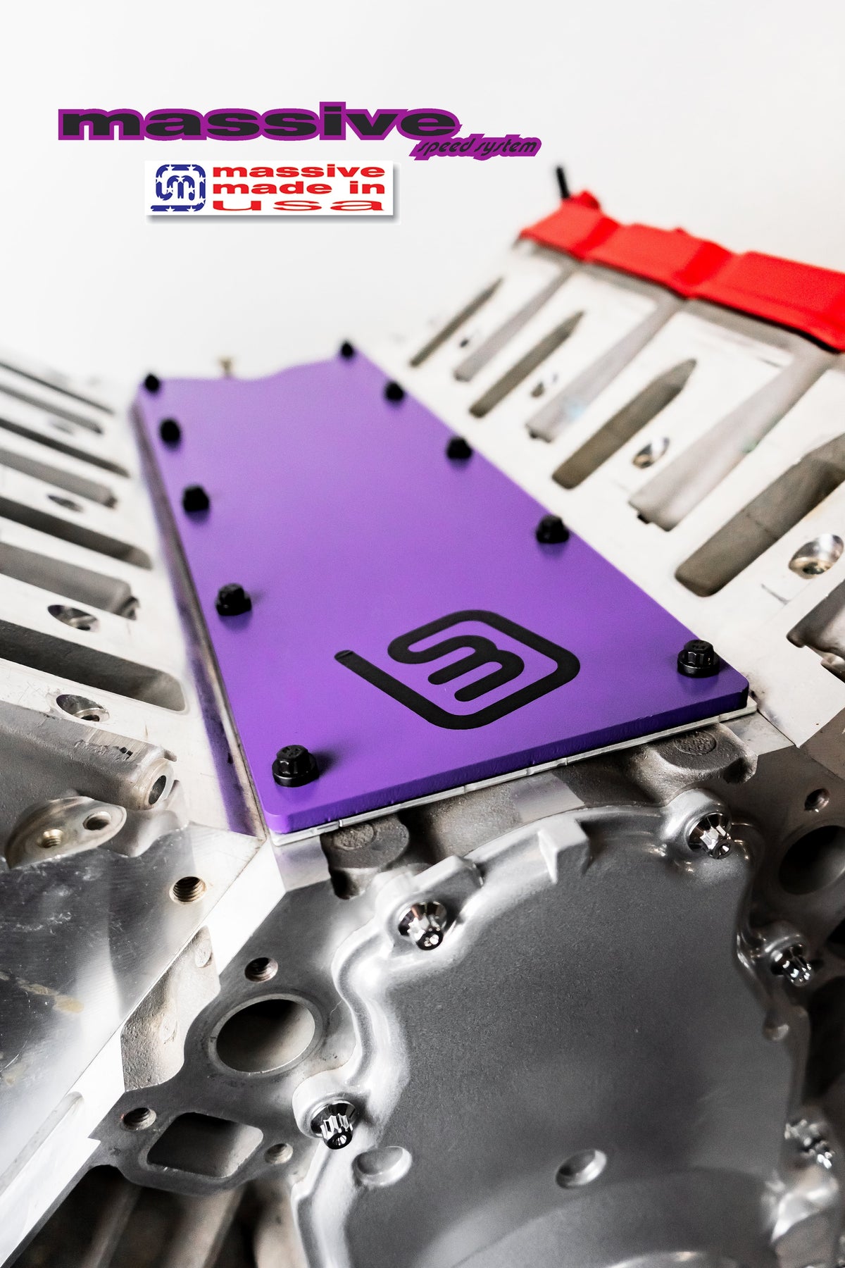 Copy of Massive Trophy Valley Plates - Knock Sensor Eliminated - GM LS Gen III Engines - Massive Speed System