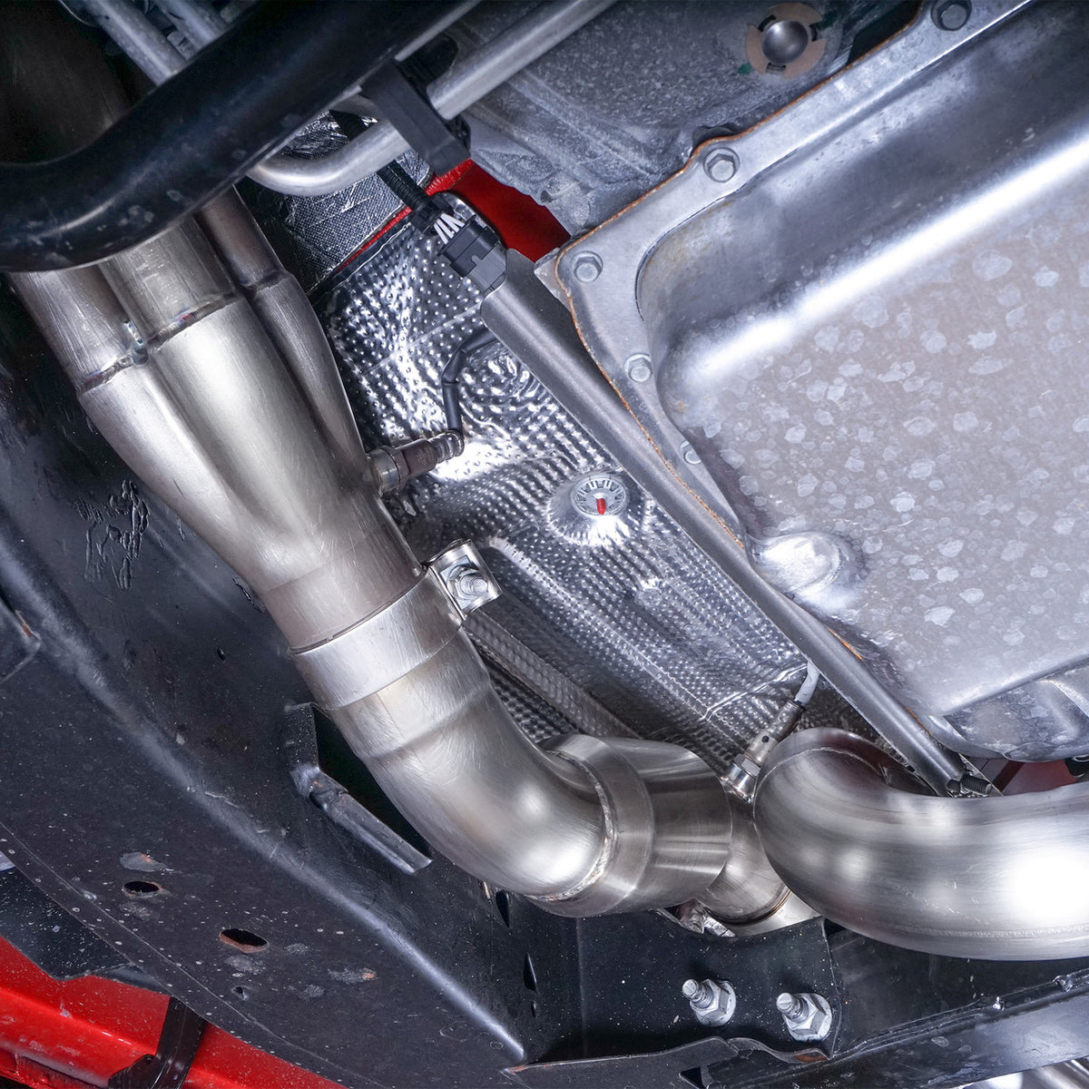 Stainless Works - 2019-26 Silverado Long Tube Header Kit - CT19HCAT