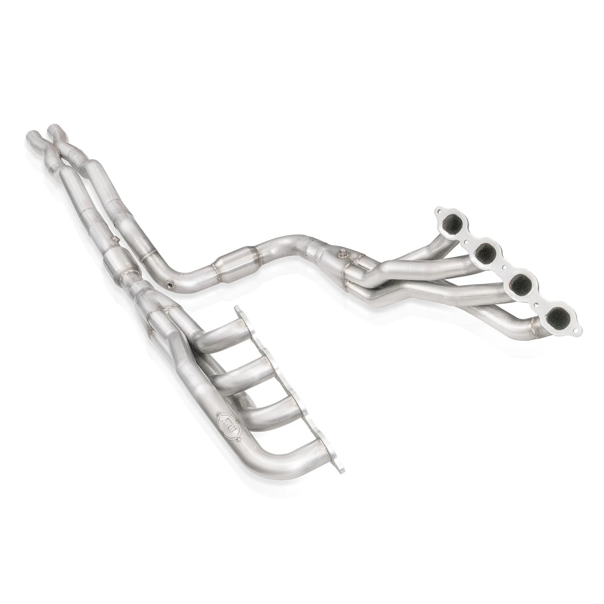 Stainless Works - 2020-23 Silverado HD 2500/3500 6.6L Long Tube Header Kit - CT220HSTCATY