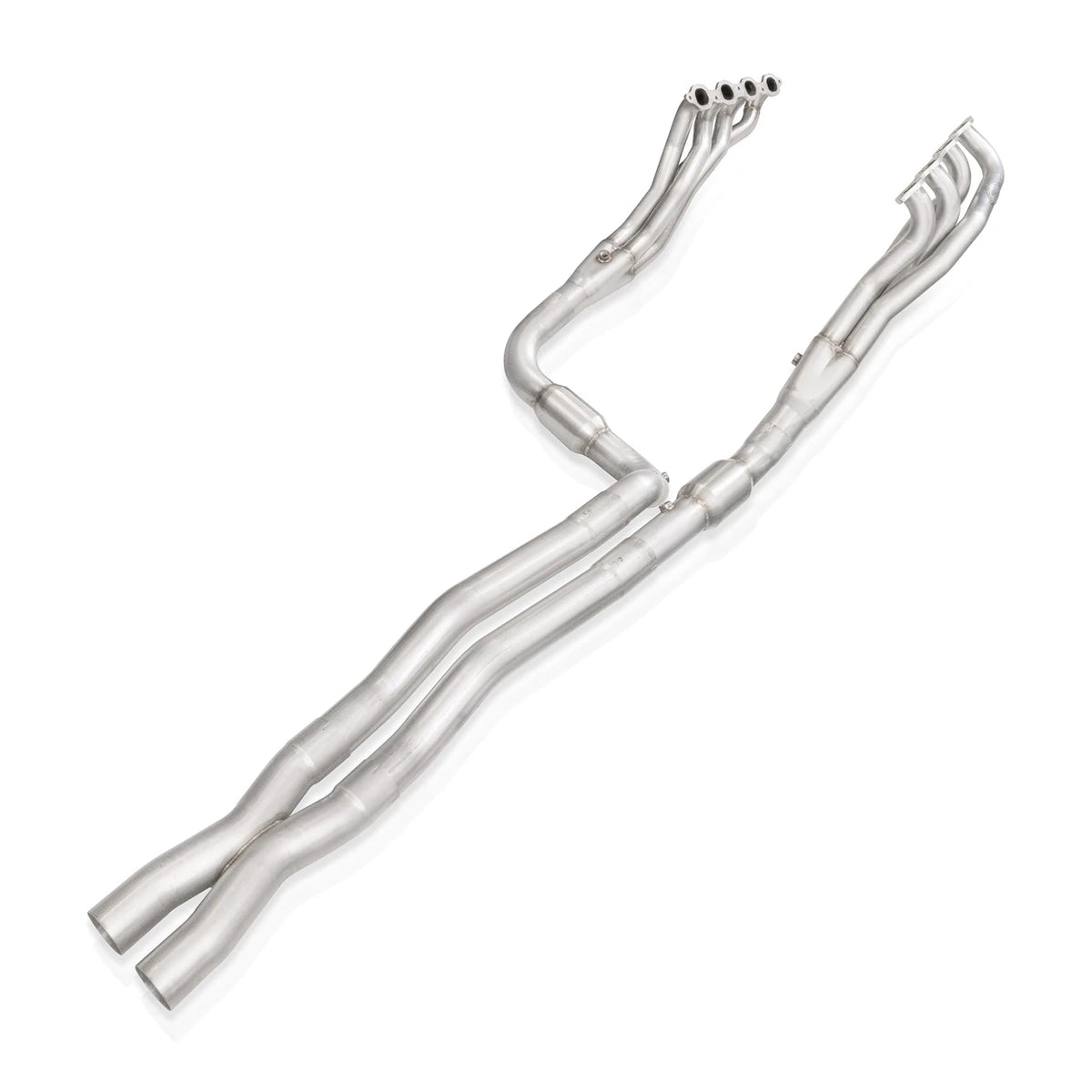 Stainless Works - 2020-23 Silverado HD 2500/3500 6.6L Long Tube Header Kit - CT220HSTCAT