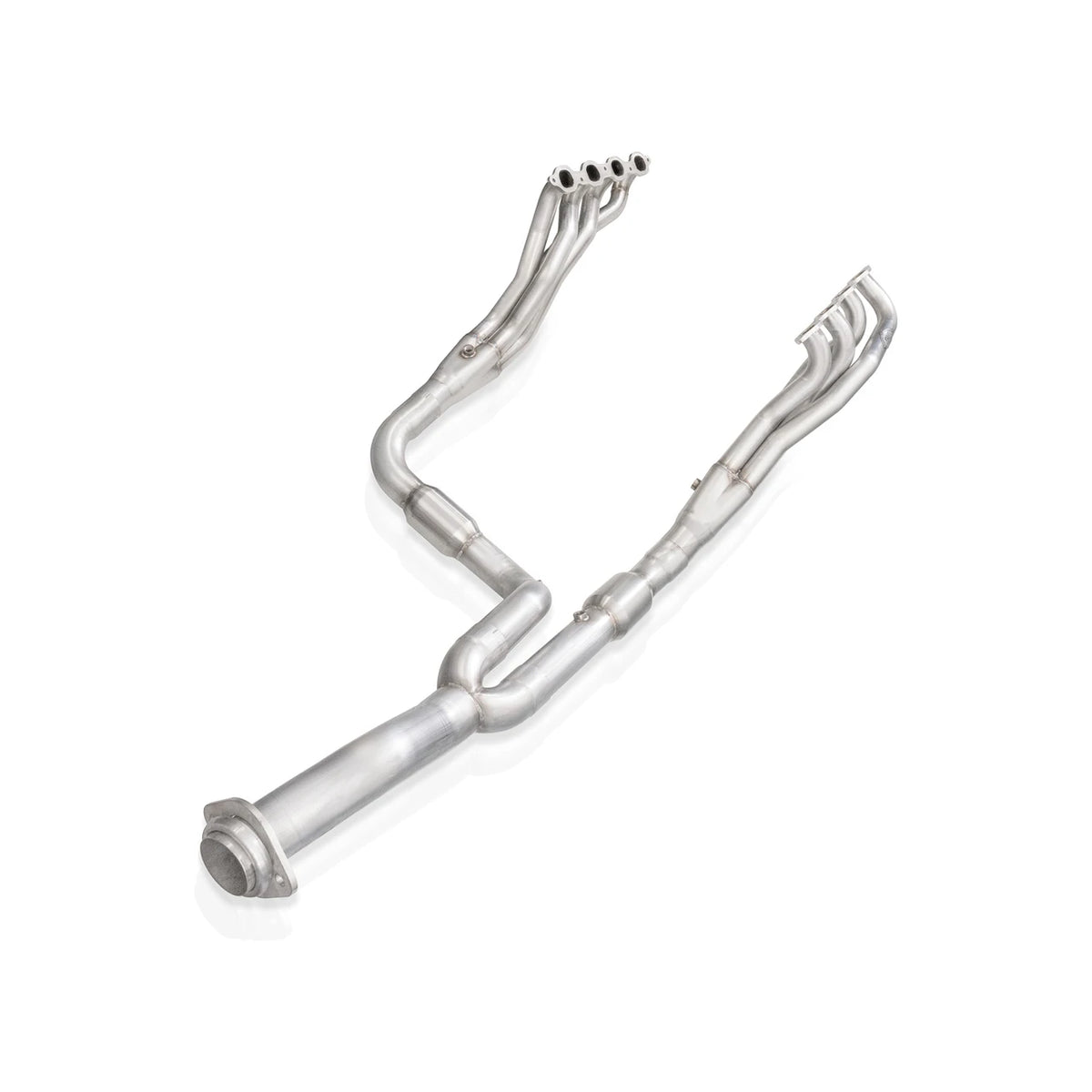 Stainless Works - 2020-23 Silverado HD 2500/3500 6.6L Long Tube Header Kit - CT220HCATY