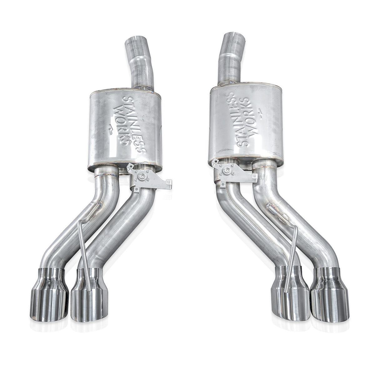Stainless Works - 2022-26 Cadillac CT5-V Blackwing Axelback - CT5V22AB-BC