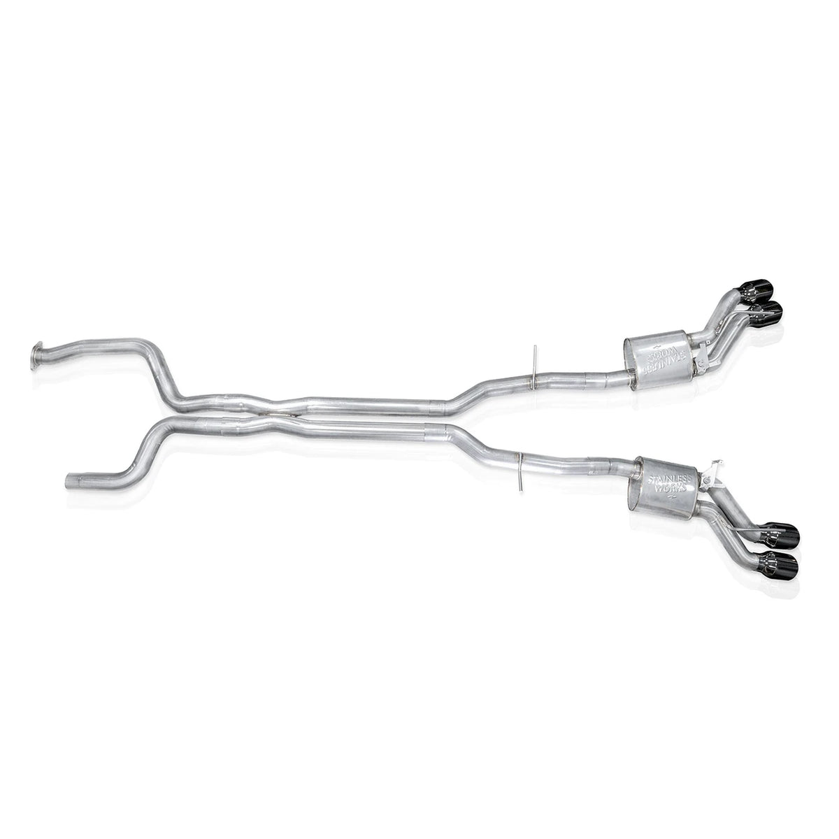 Stainless Works - 2022-26 Cadillac CT5-V Blackwing Catback - CT5V22CB-BC