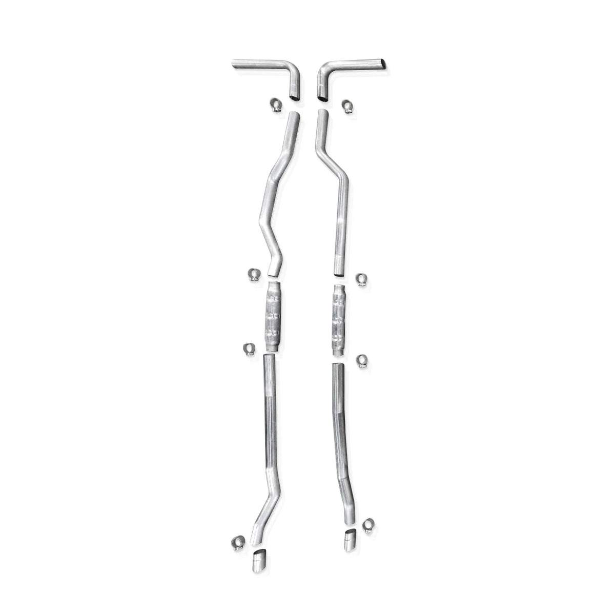 Stainless Works - 1967-87 Chevy Truck K Catback - CT67725CS