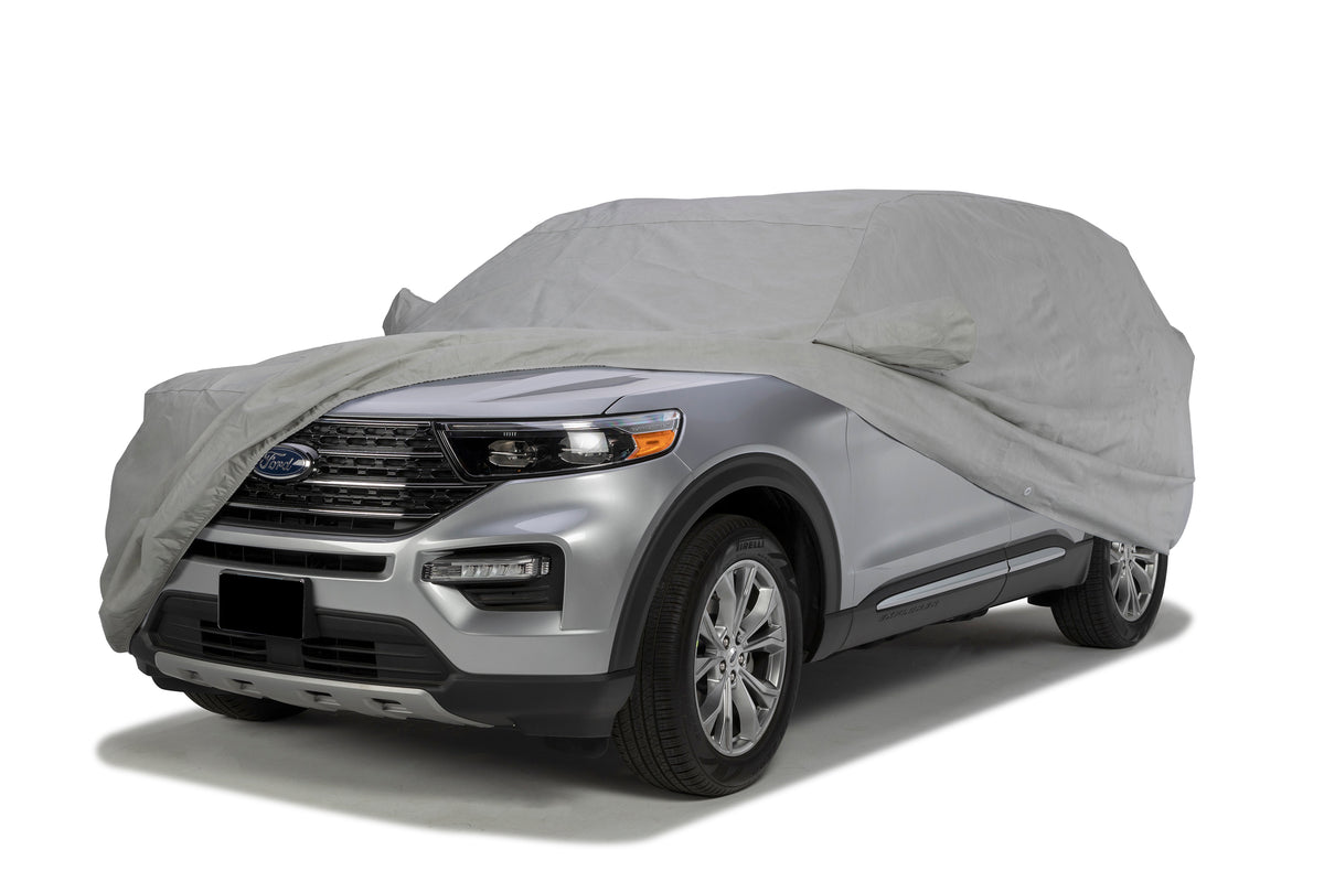 Covercraft 88-92 Volkswagen Jetta Custom 3-Layer Moderate Climate Car Cover - Gray - C10920MC