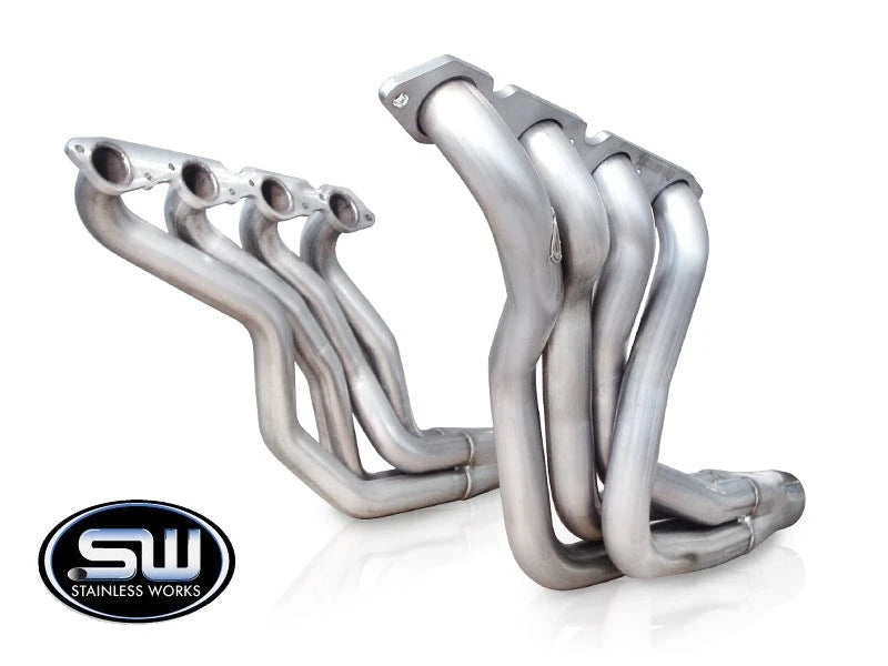 Stainless Works - 1964-67 Chevelle Long Tube Header Kit - CV6467BB
