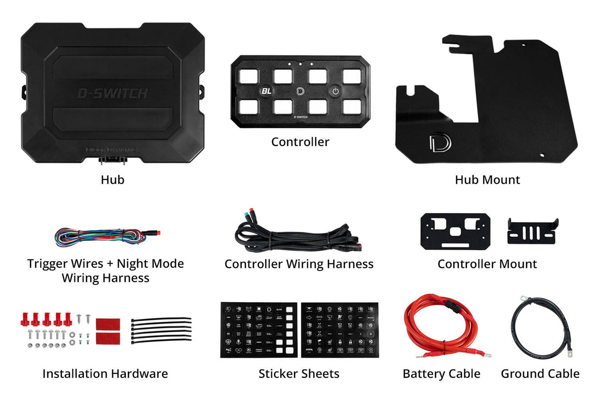 Diode Dynamics 18-25 Subaru Crosstrek  D-Switch Kit - DD8784