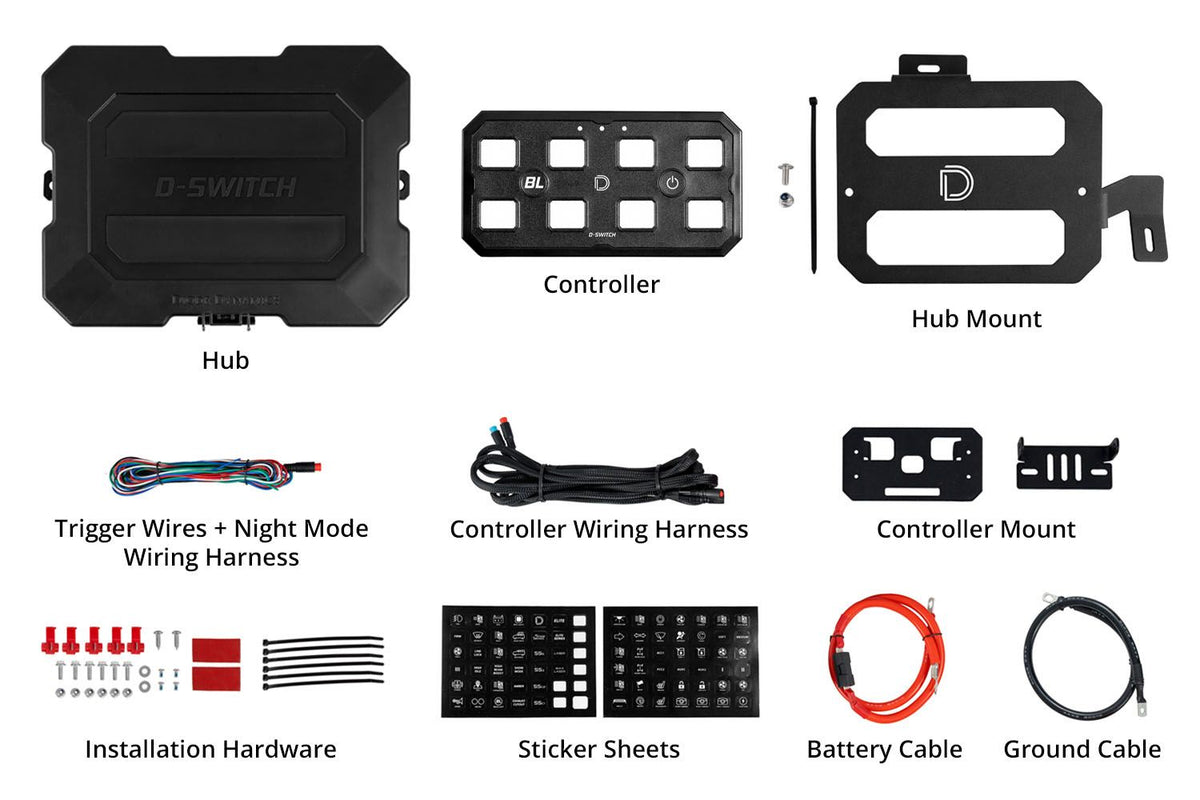Diode Dynamics 21-25 Ford F-150 D-Switch Kit - DD8783