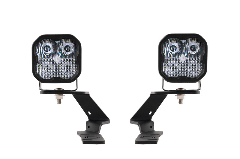 Diode Dynamics 19-21 Ford Ranger Sport SS3 LED Ditch Light Kit - White Combo - DD6583