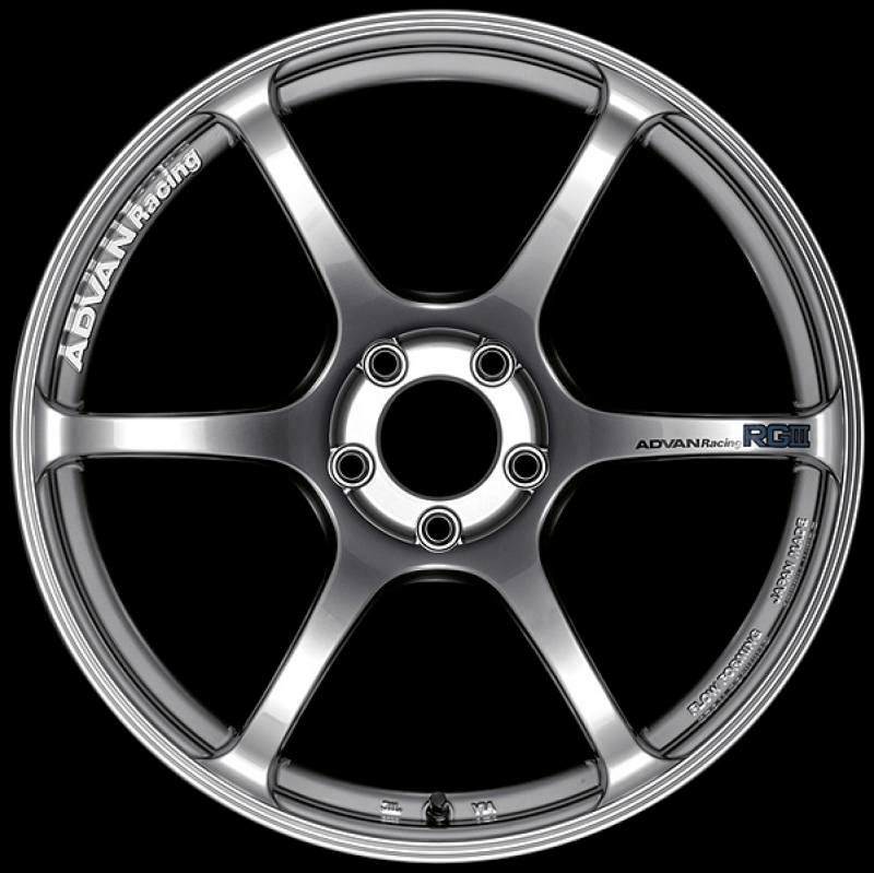 Advan GT Beyond 20x10.5 +15 5-112 Racing Titanium Black Wheel - YAQB0L15MTB
