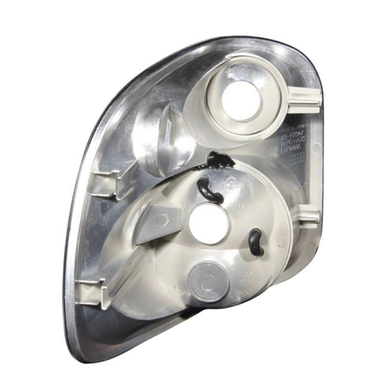 Raxiom 01-03 Ford F-150 Flareside Axial Series Version 2 Tail Lights- Chrome Housing- Smoked Lens - T542875 - close-up view