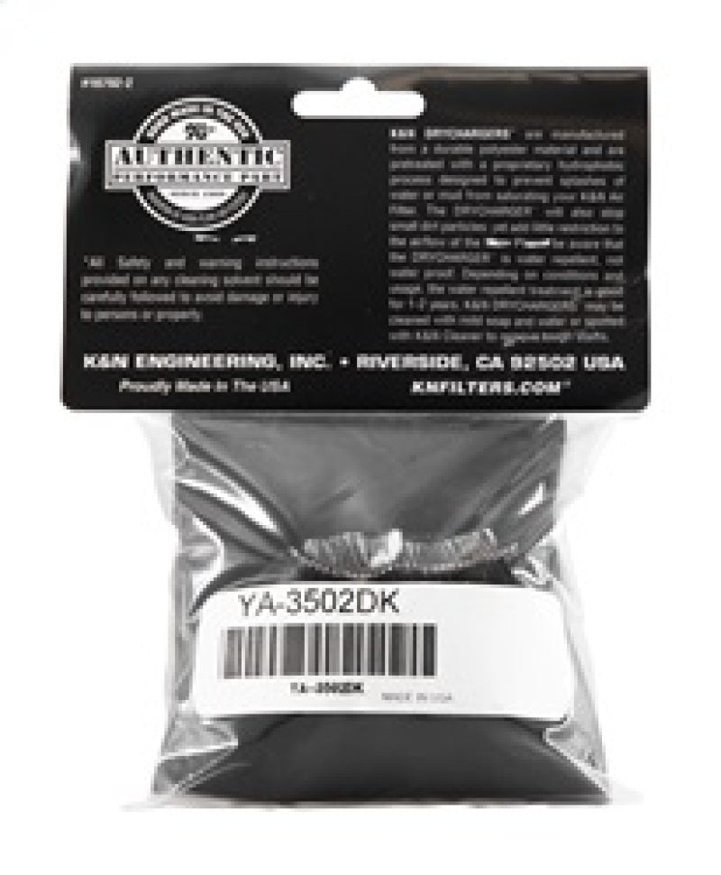K&amp;N Yamaha Drycharger Air Filter Wrap - YA-3502DK