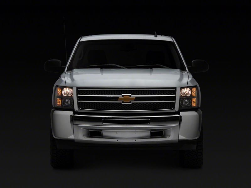 Raxiom 07-13 Chevrolet Silverado 1500 Euro Headlights- Blk Housing (Clear Lens) - S112706