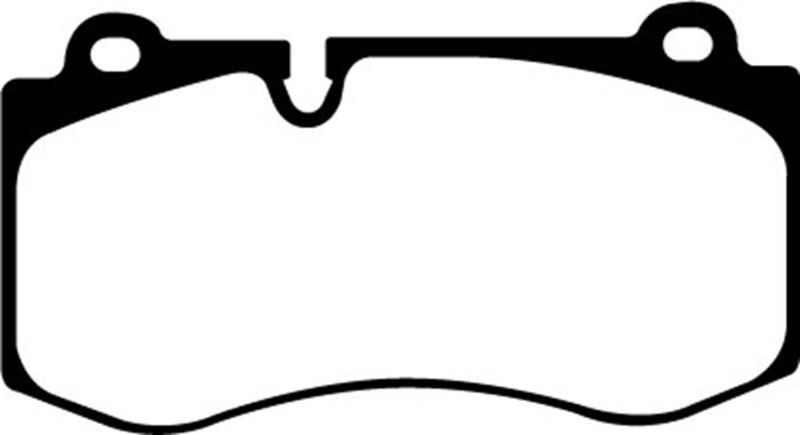 EBC 07-08 Mercedes-Benz CL550 5.5 Redstuff Front Brake Pads - DP31943C