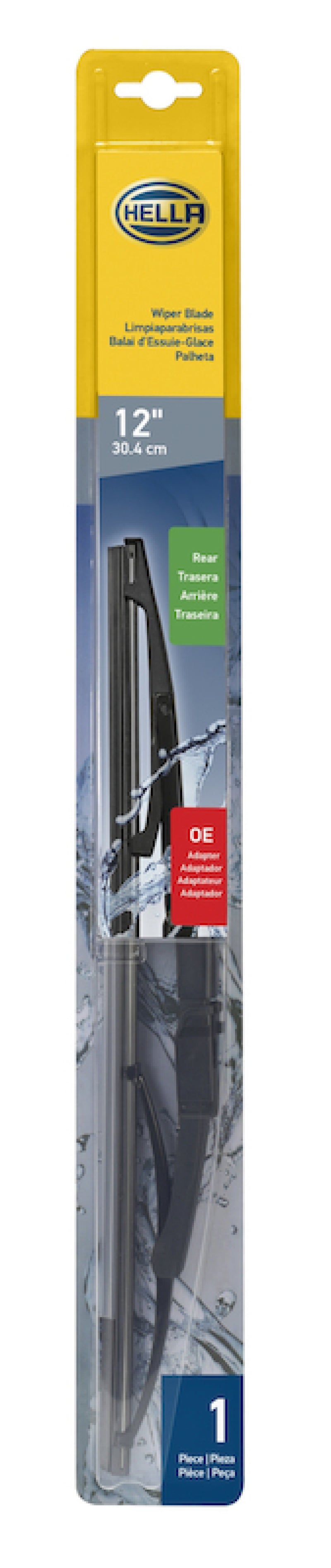 Hella Wiper Blade 12In Rear Oe Conn Sngl - 9XW398115012T