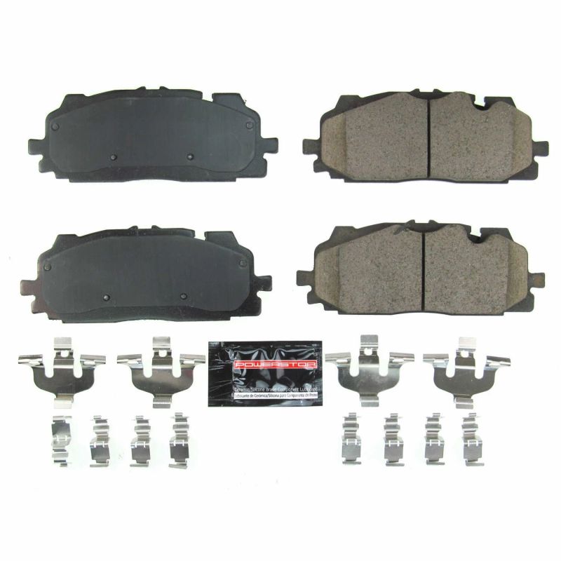 Power Stop 2019 Audi A6 Quattro Front Z23 Evolution Sport Brake Pads w/Hardware - Z23-1894 for 2017-2025 Audi Q7