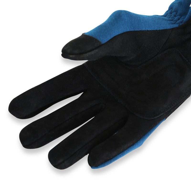 RaceQuip Blue 2-Layer SFI-5 Glove - Small - 355022RQP