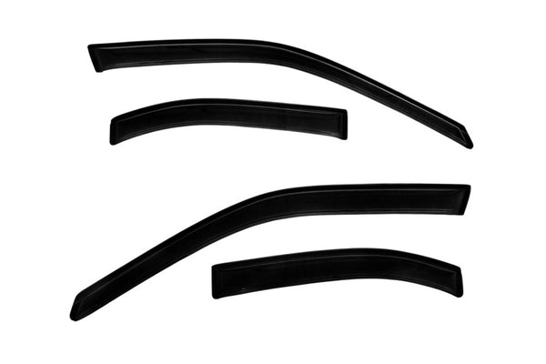 AVS 00-06 Nissan Sentra Ventvisor Outside Mount Window Deflectors 4pc - Smoke - 94227 for 2000-2006 Nissan Sentra - front vie