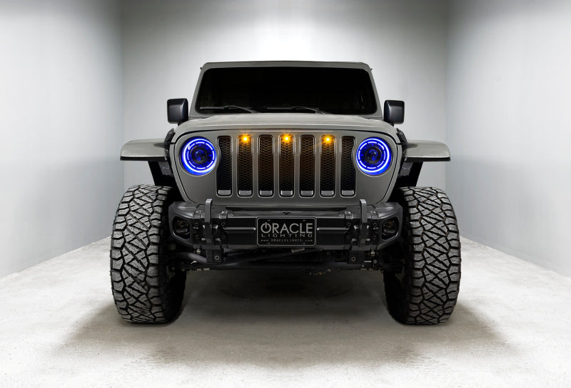 Oracle Oculus Bi-LED Projector Headlights for Jeep JL/Gladiator JT - w/ Simple Cntrl SEE WARRANTY - 5839-504-B