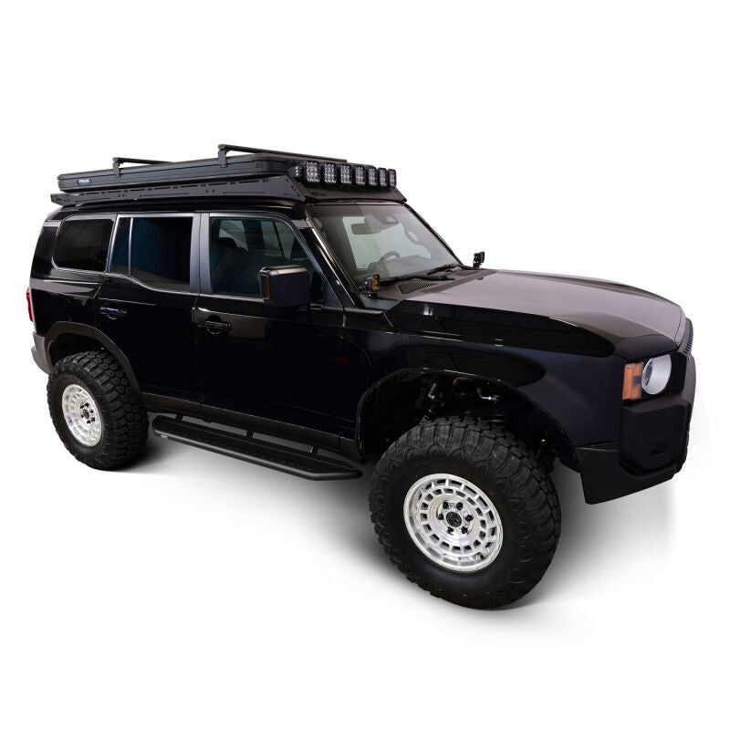 Westin 24-26 Toyota Land Cruiser Outlaw Running Boards Textured Black - 28-33795