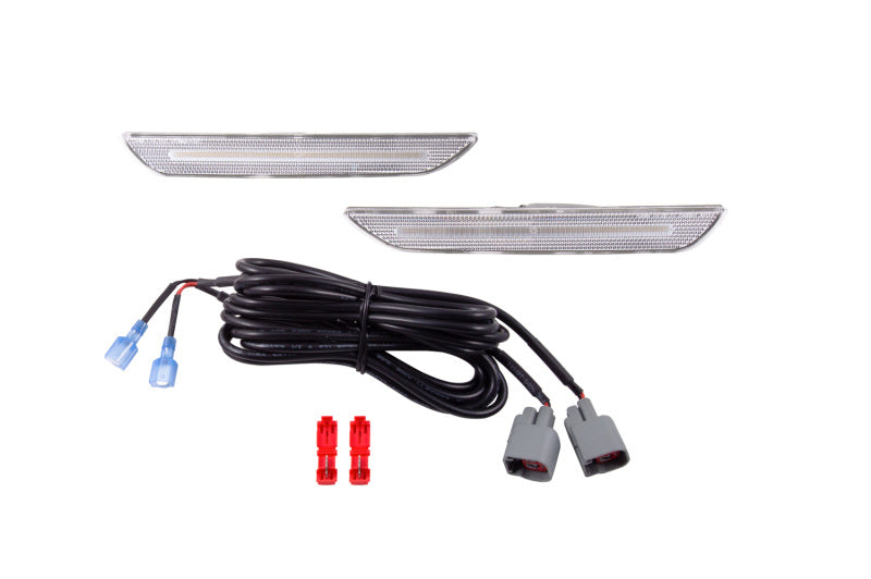 Diode Dynamics 15-21 EU/AU Ford Mustang LED Sidemarkers - Smoked (Pair) - DD5073