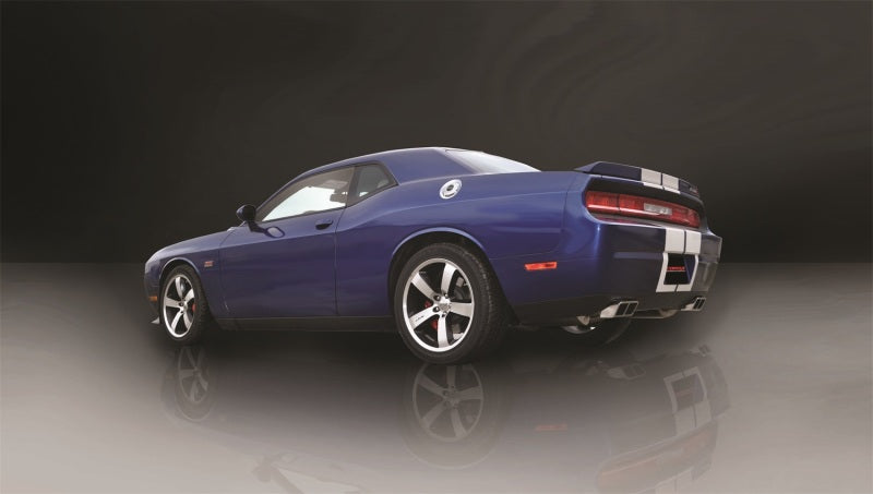Corsa 2014-2014 Dodge Challenger SRT-8 6.4L V8 Auto Polished Xtreme Cat-Back Exhaust - 14427