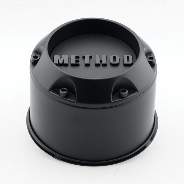Method Cap 1717 - 150mm - Black - Push Thru - CP-1717B150-B by Method Wheels