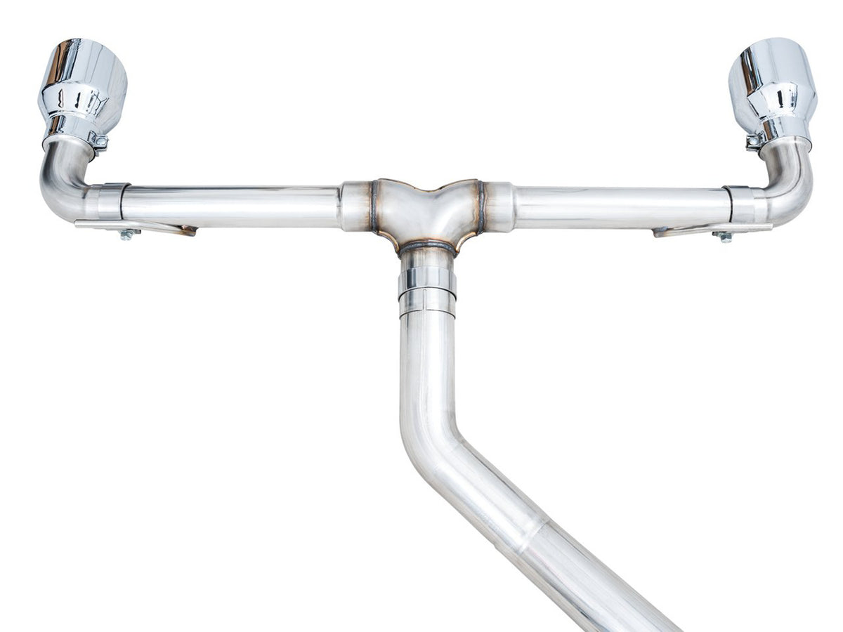 AWE 2022 VW GTI MK8  Track Edition Exhaust - Chrome Silver Tips - 3020-32658