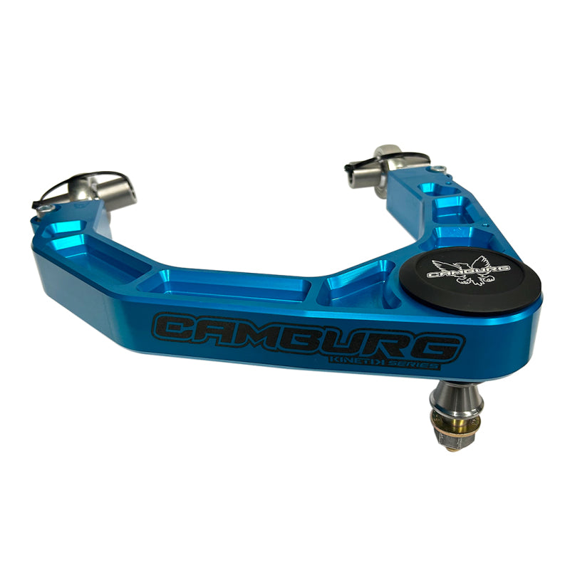 Camburg Toyota Tundra 2WD/4WD 22+ KINETIK V2 Performance Billet Uniball Upper Arms (King Blue) - CAM-310189-BLU