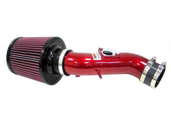 K&N 03 Toyota Matrix XR Red Typhoon Short Ram Intake - 69-8600TR for 2002-2004 Toyota Corolla - front view
