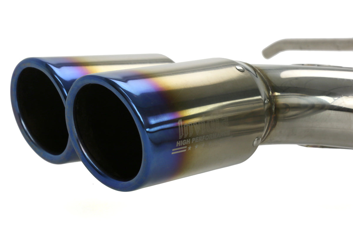 Invidia 05-08 VW Golf GTI Q300 Rolled Titanium Tip Cat-Back Exhaust