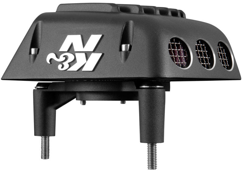 K&amp;N Street Metal Intake System for 08-16 Harley Davidson Touring Models - Shaker Black - RK-3951