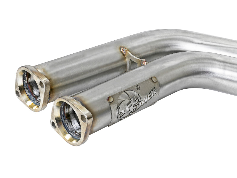 aFe Twisted Steel HDR X-Pipe SS-304 01-06 BMW M3 3.2L S54 - 48-36324