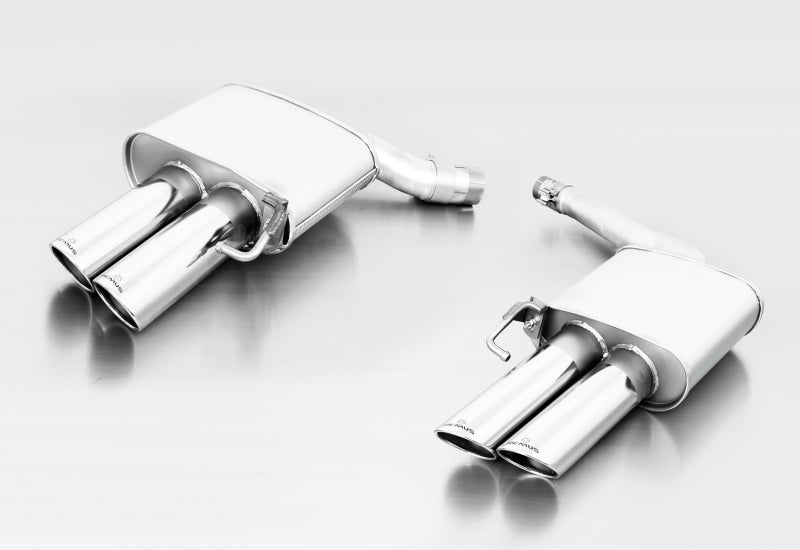 Remus 2007 Audi S5 Quattro Coupe (B8) 4.2L V8 Sport Exhaust Right w/84mm Angled Tail Pipe Set - 049208 0556R by Remus