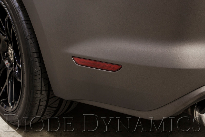 Diode Dynamics 15-21 Ford Mustang LED Sidemarkers Smoked (set) - DD5004