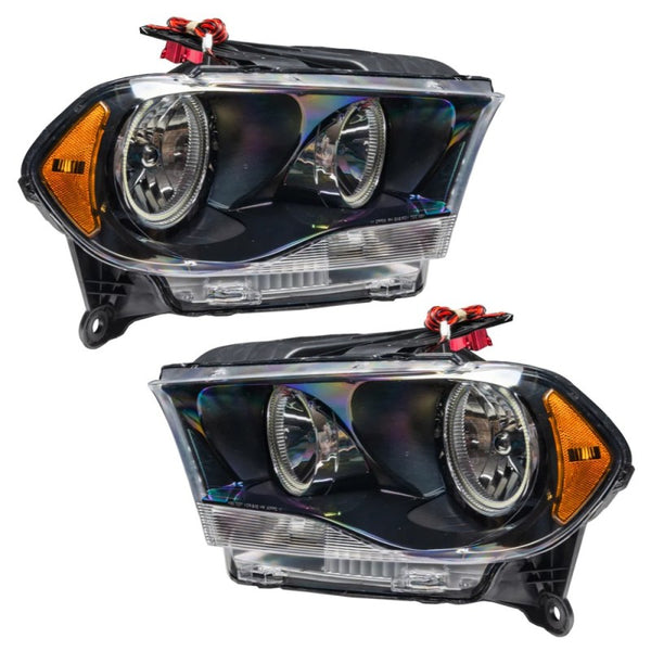 Oracle 11-13 Dodge Durango SMD HL Halogen - Black - Blue  - 7102-002 for 2011-2013 Dodge Durango