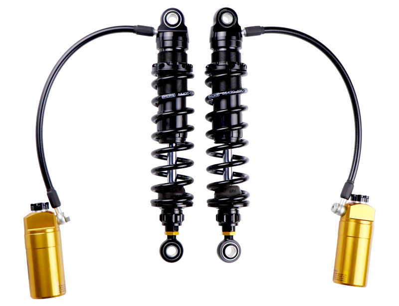 Ohlins 14-26 Harley FL Touring STX 36 Twin Blackline 13in Shocks - Standard  Springs - HD 779