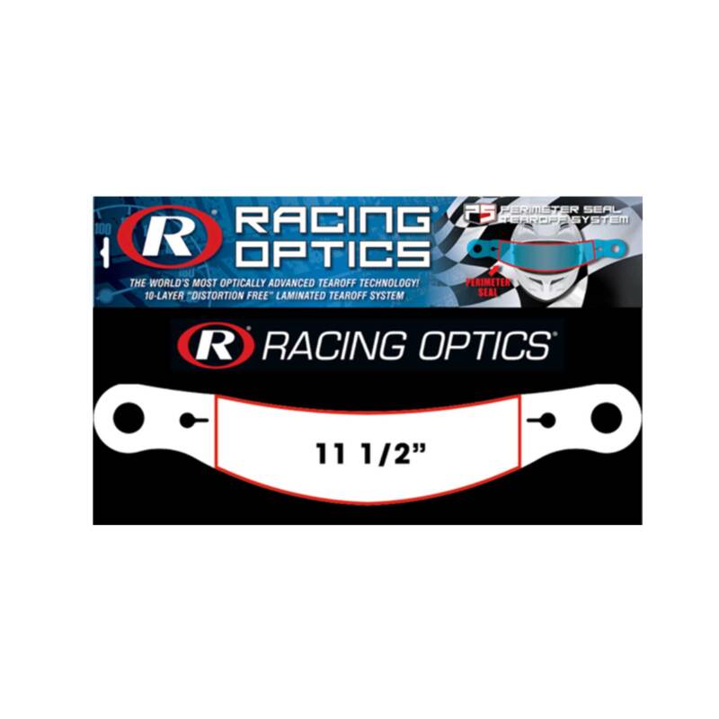 Bell Se03/Se05 Tearoffs Racing Optics X Stack (10) 2Mil Perimeter Seal - 10206CP